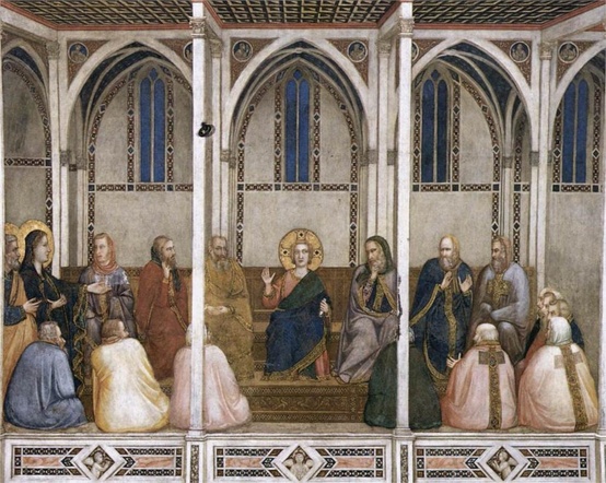 Photo:  Christ Among the Doctors Giotto, 1311